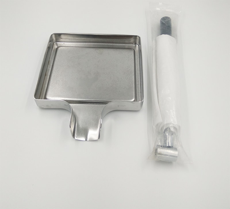 manual juicer press tray and handle