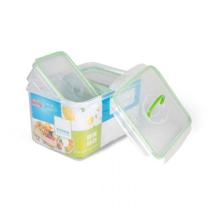 5-pack kitchen food storage container bin BPA free