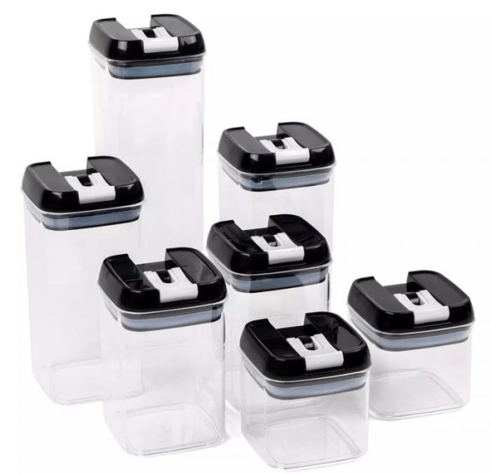 ABS plastic airtight food storage containers