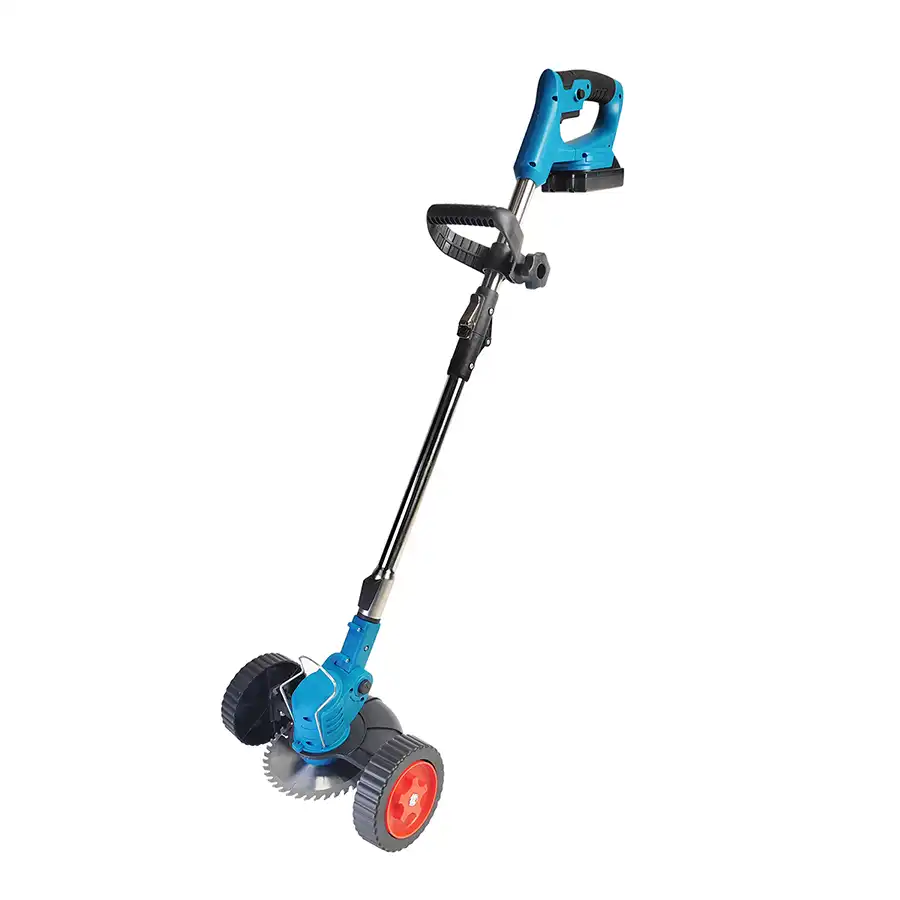 21V Cordless Grass Trimmer Cutting Machine with wheels